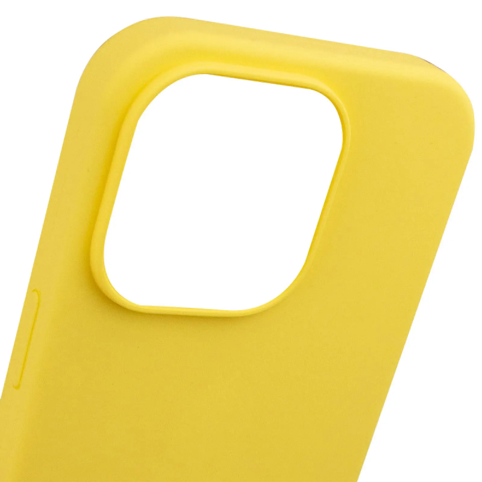 Чохол Silicone Case Full Protective (AA) NO LOGO для Apple iPhone 16 (6.1"), Жовтий / Yellow 2, Силікон, купити оптом з доставкою