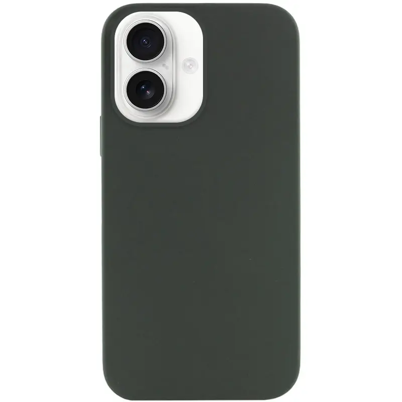 Чехол Silk Full Protective (AA) NO LOGO для Apple iPhone 16 (6.1"), Зеленый / Cyprus Green, Силикон, купить оптом с доставкой