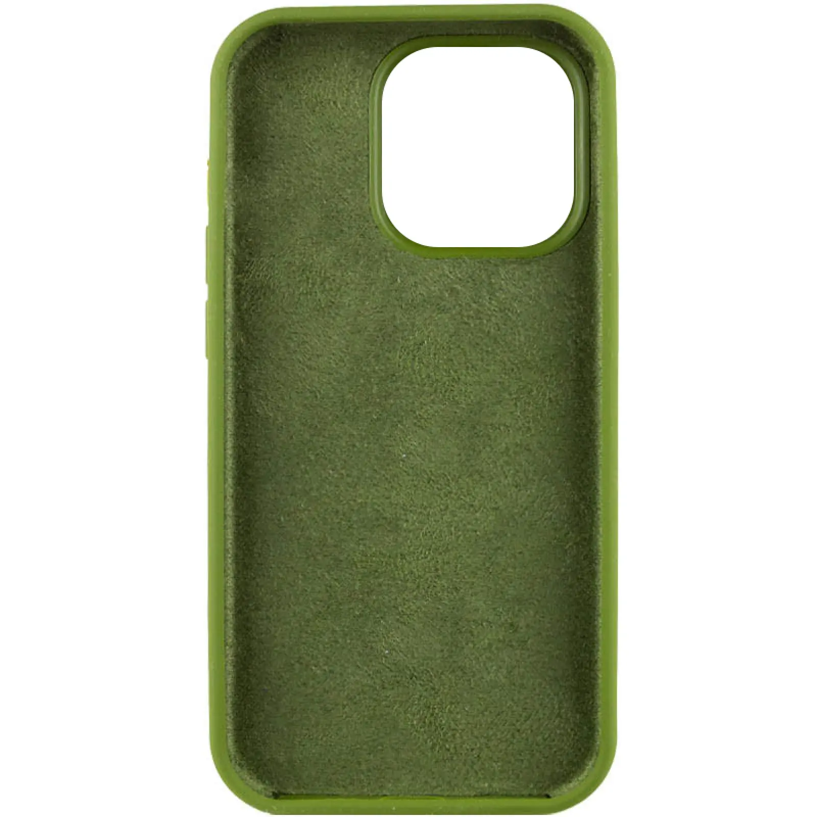 Чохол Silicone Case Full Protective (AA) NO LOGO для Apple iPhone 16 (6.1"), Зелений / Dark Olive 1, Силікон, купити оптом з доставкою