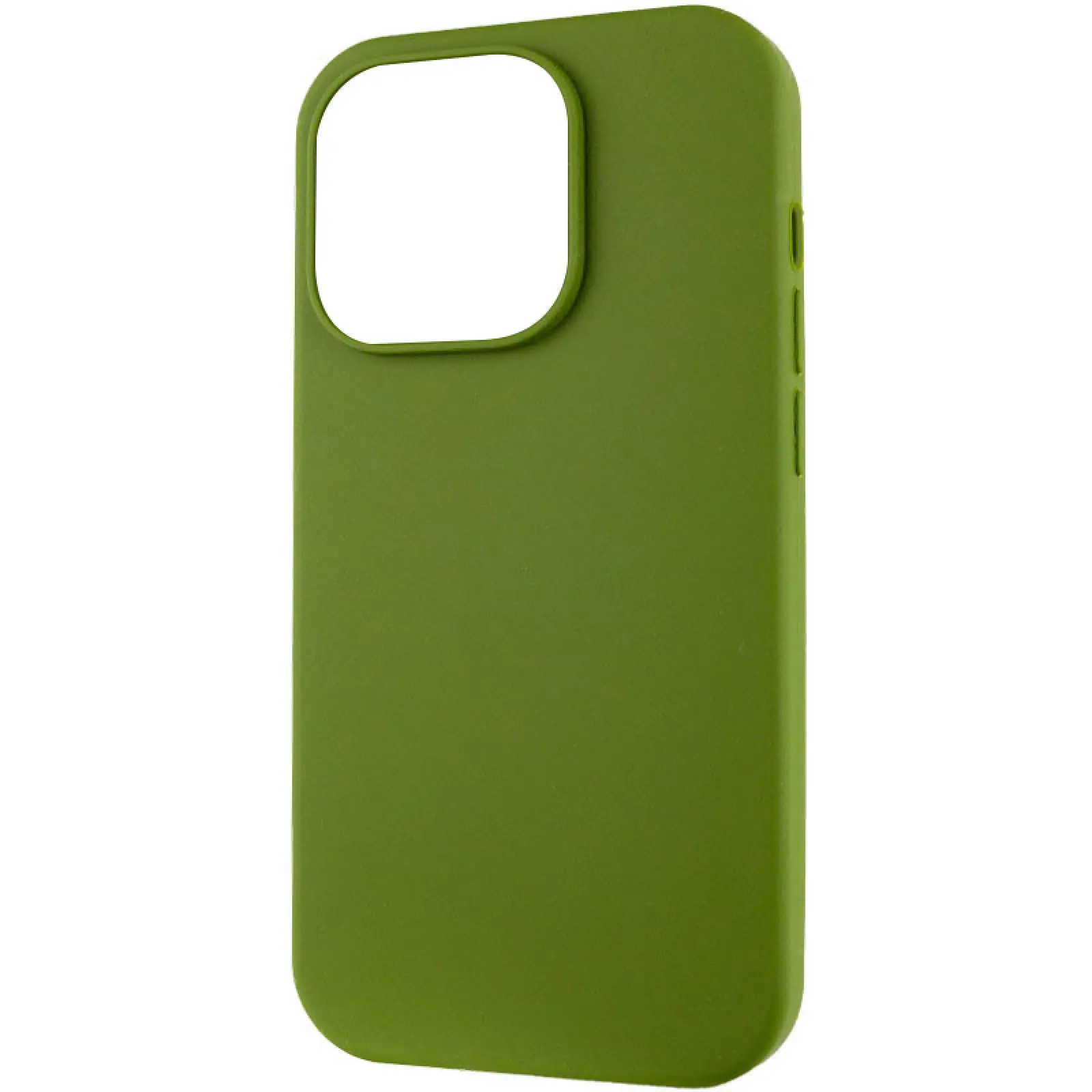 Чохол Silicone Case Full Protective (AA) NO LOGO для Apple iPhone 16 (6.1"), Зелений / Dark Olive 4, Силікон, купити оптом з доставкою