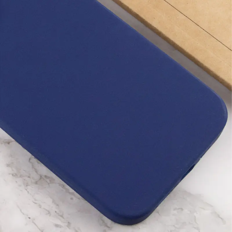 Чехол Silk Full Protective (AA) NO LOGO для Apple iPhone 16 (6.1"), Синий / Deep navy 1, Силикон, купить оптом с доставкой