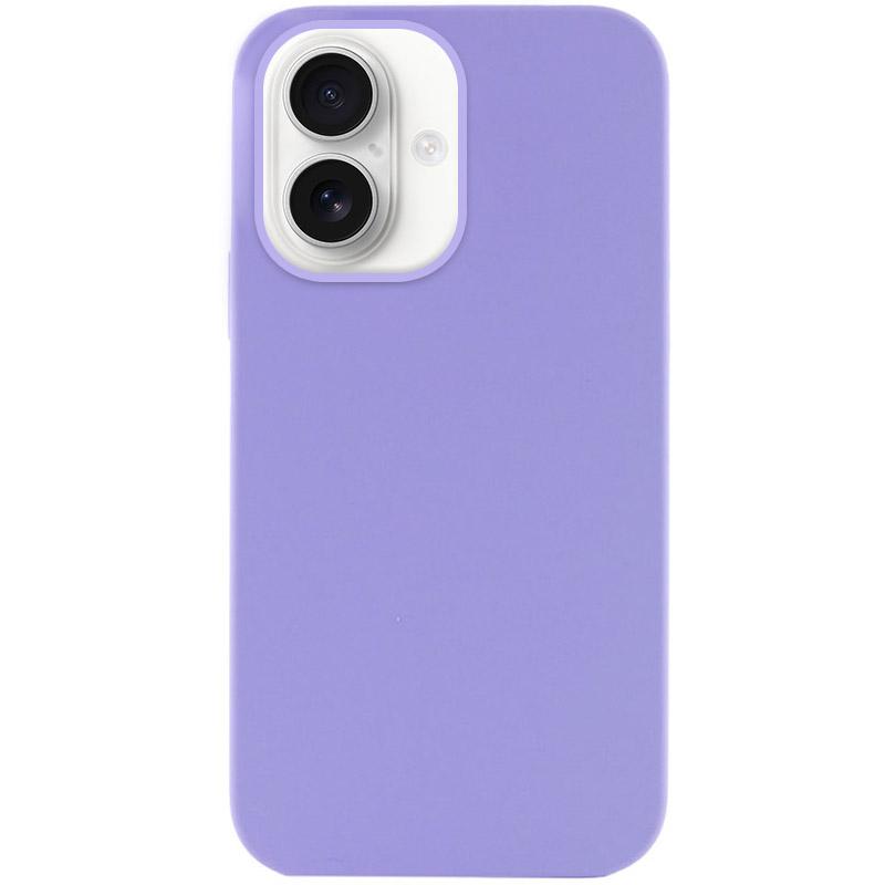 Чехол Silicone Case Full Protective (AA) NO LOGO для Apple iPhone 16 (6.1) на картинке №1