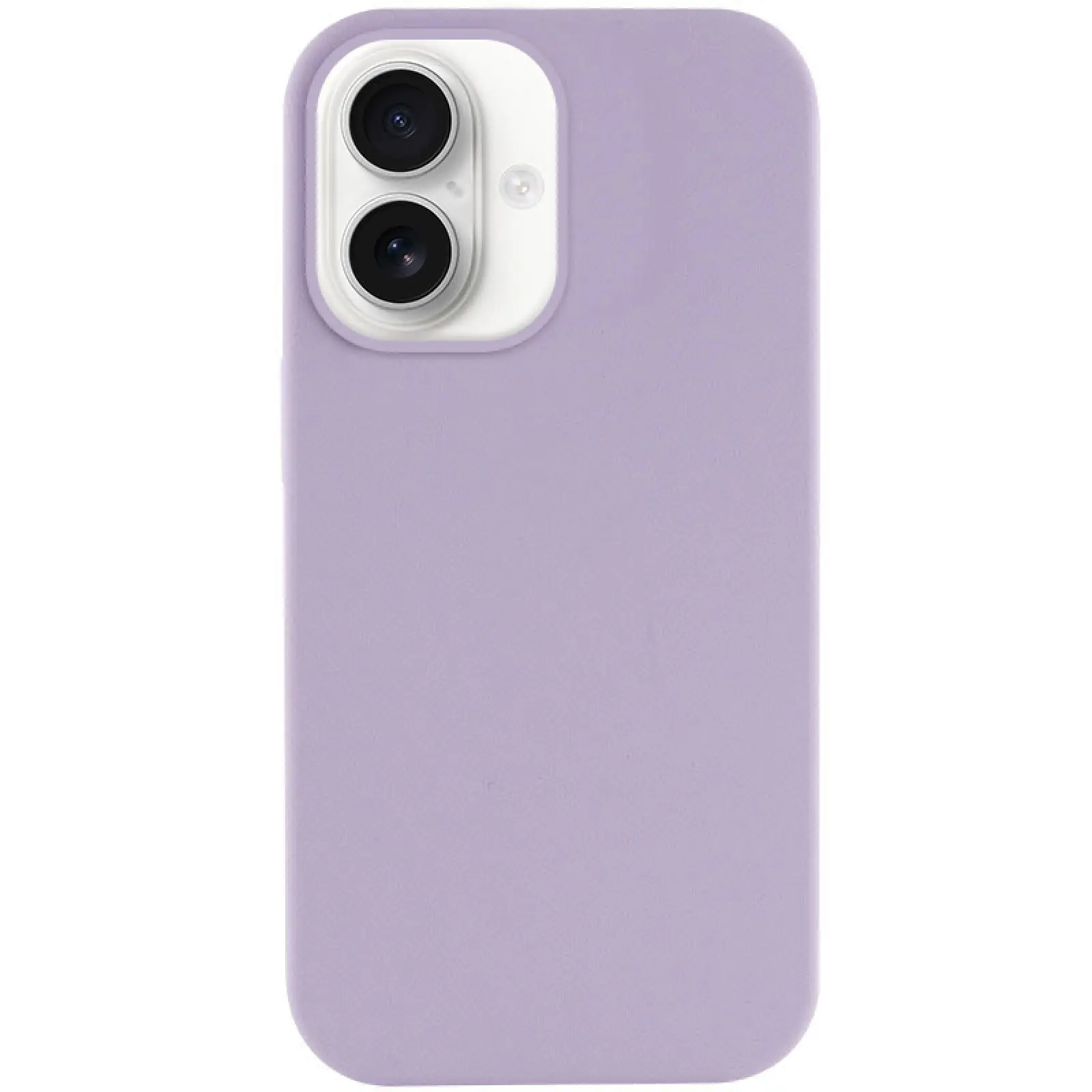 Чехол Silk Full Protective (AA) NO LOGO для Apple iPhone 16 (6.1"), Сиреневый / Lilac, Силикон, купить оптом с доставкой