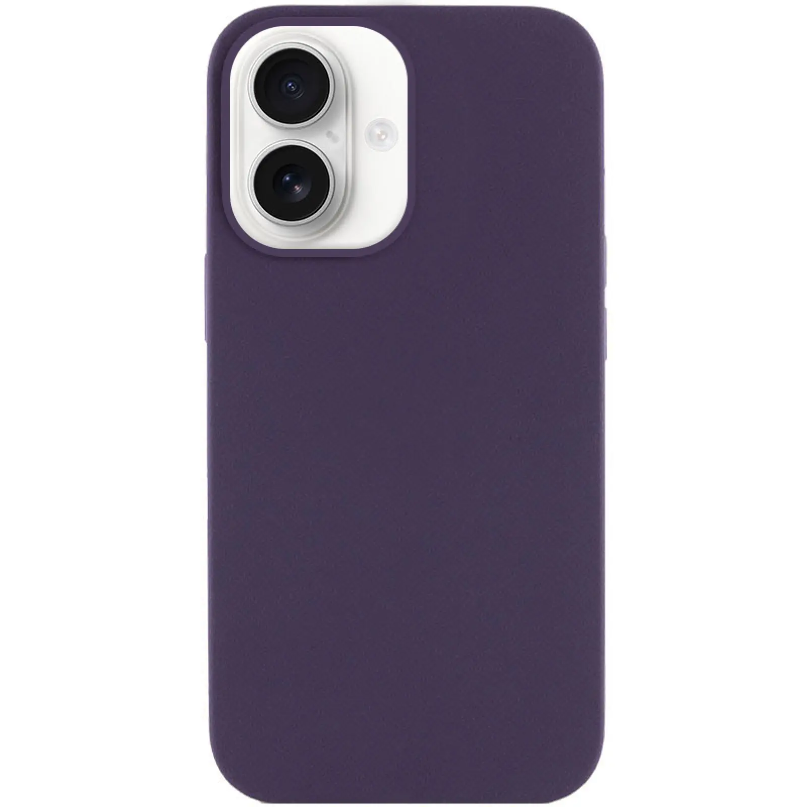 Чохол Silk Full Protective (AA) NO LOGO для Apple iPhone 16 (6.1"), Фіолетовий / Elderberry, Силікон, купити оптом з доставкою