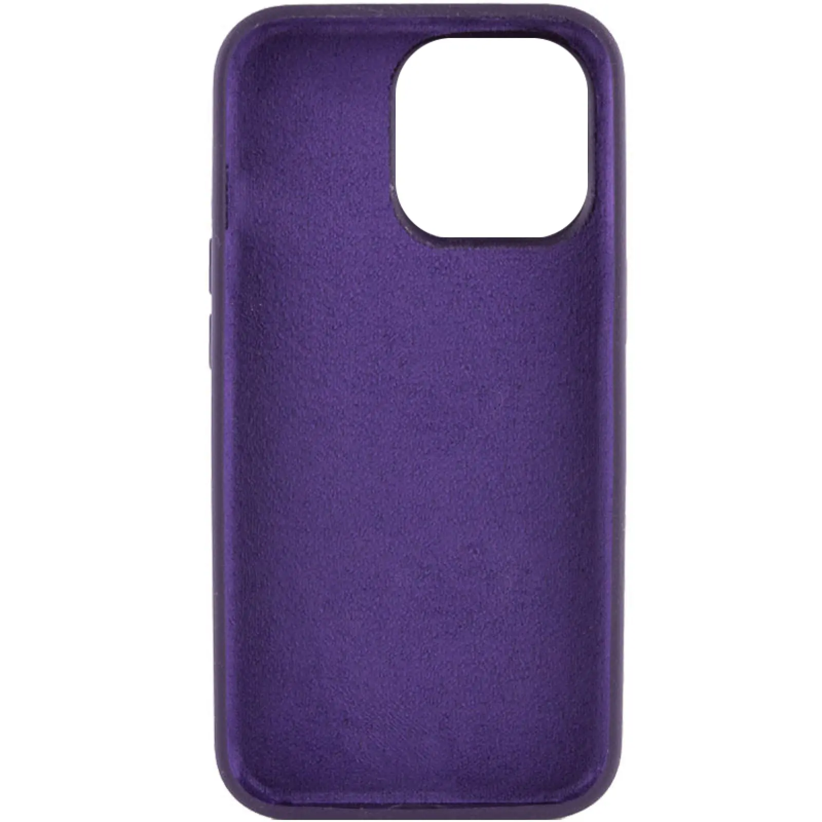 Чохол Silk Full Protective (AA) NO LOGO для Apple iPhone 16 (6.1"), Фіолетовий / Elderberry 3, Силікон, купити оптом з доставкою