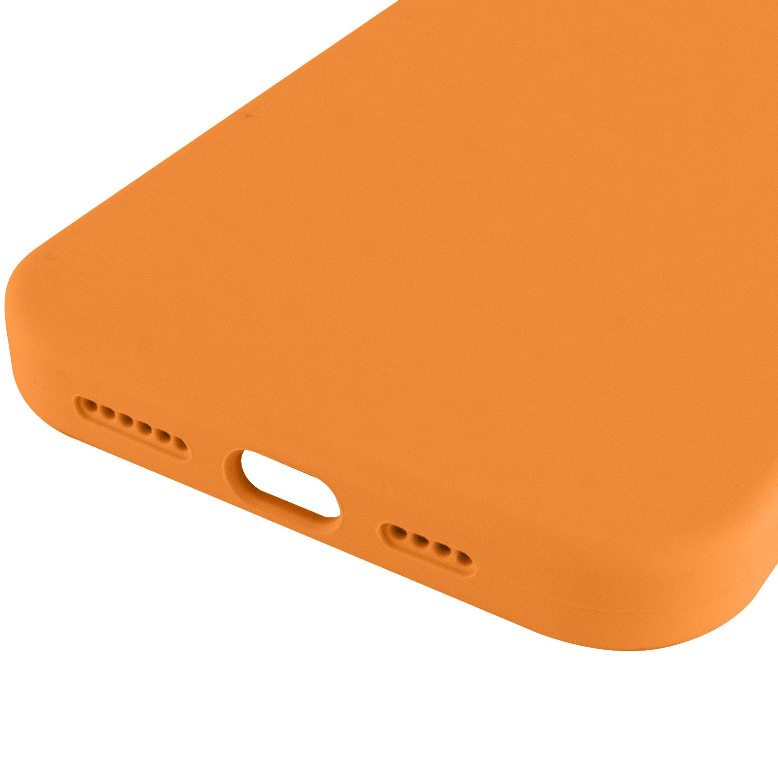 Чехол Silk Full Protective (AA) NO LOGO для Apple iPhone 16 Pro (6.3"), Оранжевый / Orange 3, Силикон, купить оптом с доставкой