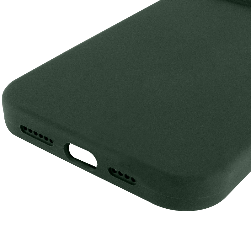 Чехол Silk Full Protective (AA) NO LOGO для Apple iPhone 16 Pro (6.3"), Зеленый / Cyprus Green 4, Силикон, купить оптом с доставкой