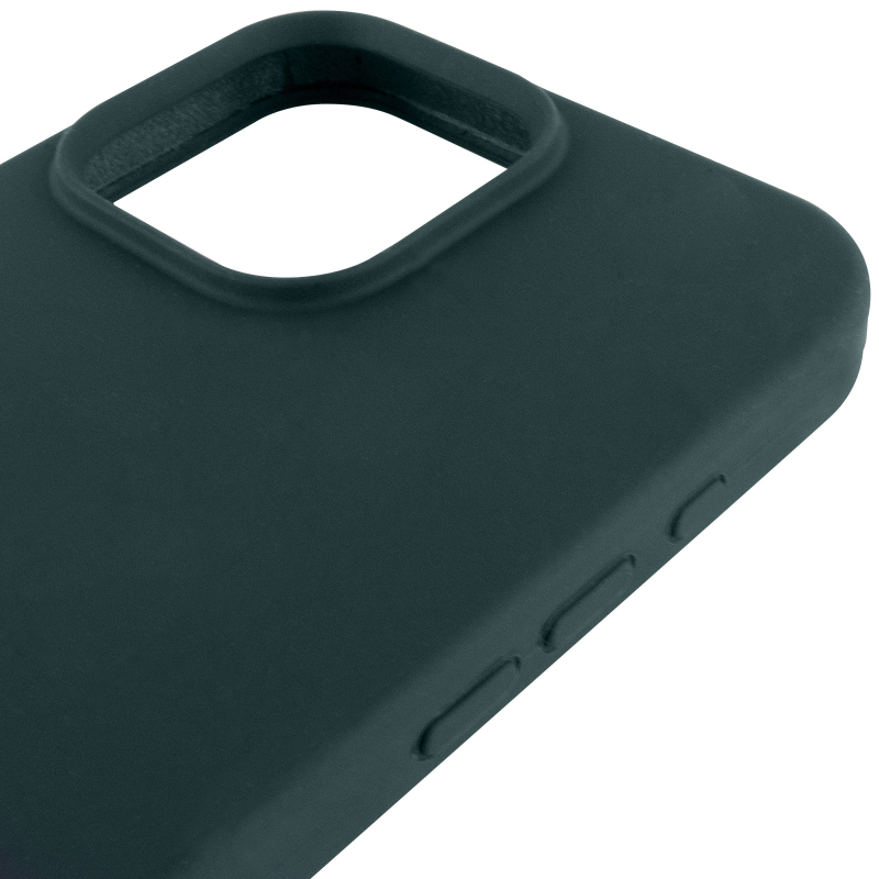 Чехол Silk Full Protective (AA) NO LOGO для Apple iPhone 16 Pro (6.3"), Зеленый / Forest green 3, Силикон, купить оптом с доставкой