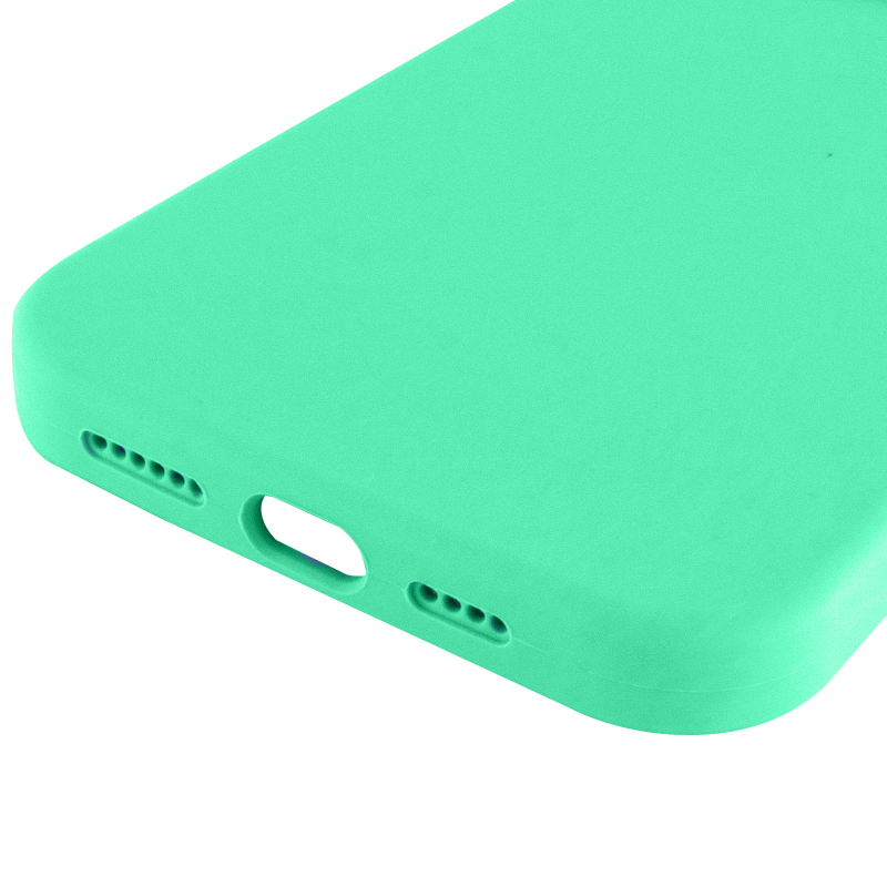 Чехол Silk Full Protective (AA) NO LOGO для Apple iPhone 16 Pro (6.3"), Зеленый / Spearmint 4, Силикон, купить оптом с доставкой