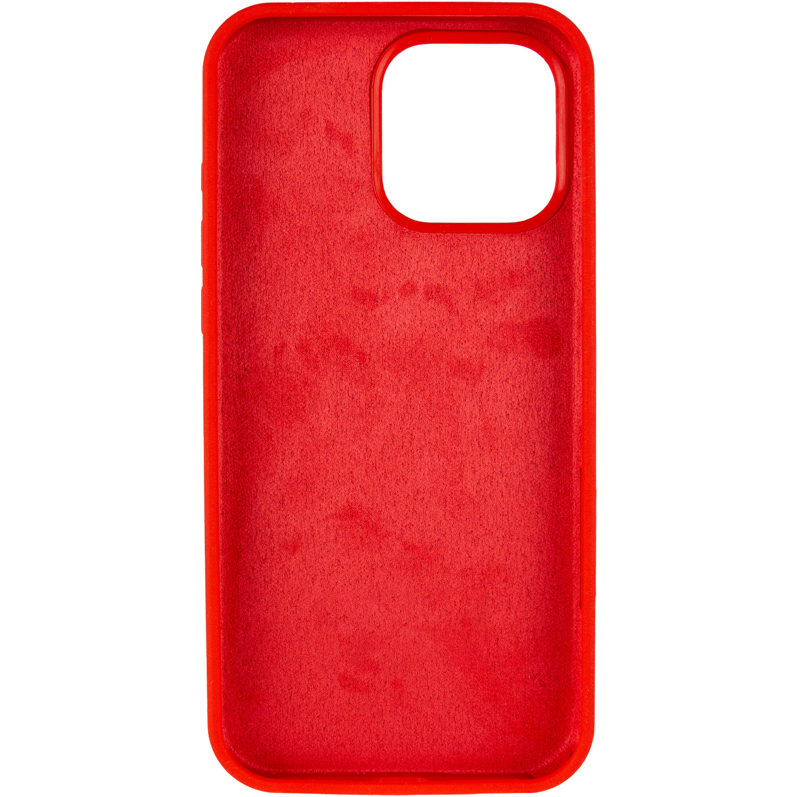 Чехол Silk Full Protective (AA) NO LOGO для Apple iPhone 16 Pro (6.3"), Красный / Red 2, Силикон, купить оптом с доставкой