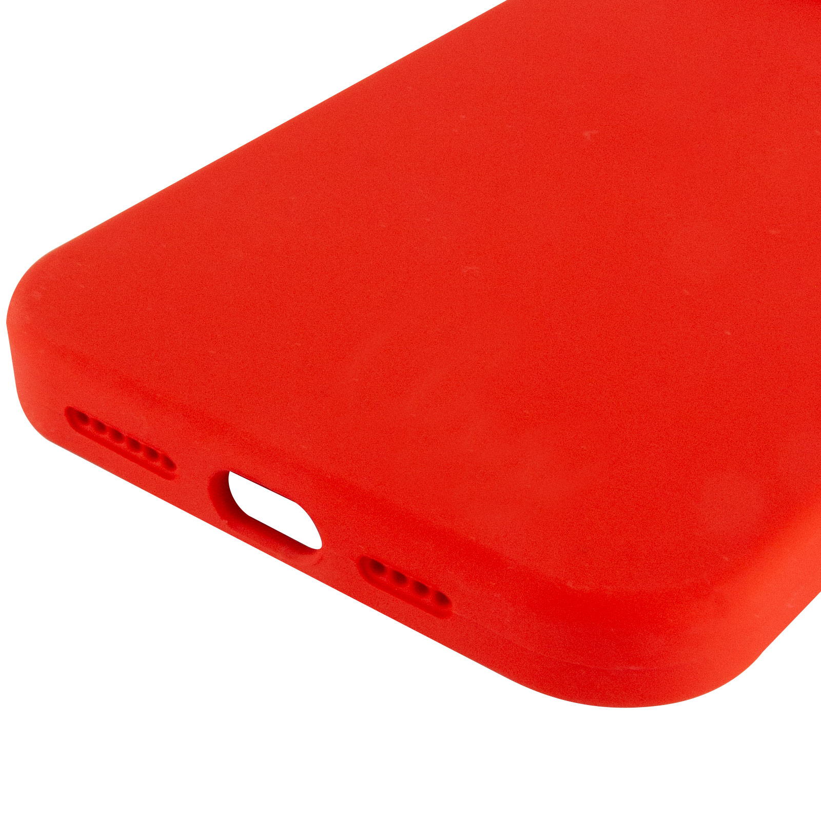 Чехол Silk Full Protective (AA) NO LOGO для Apple iPhone 16 Pro (6.3"), Красный / Red 4, Силикон, купить оптом с доставкой