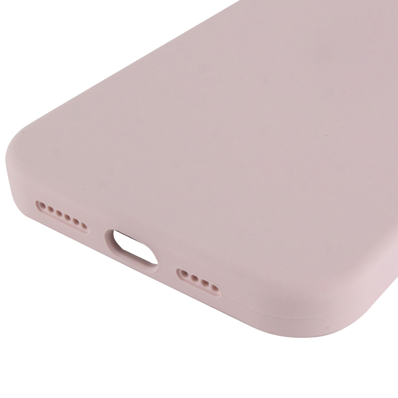Чехол Silk Full Protective (AA) NO LOGO для Apple iPhone 16 Pro (6.3"), Розовый / Chalk Pink 4, Силикон, купить оптом с доставкой