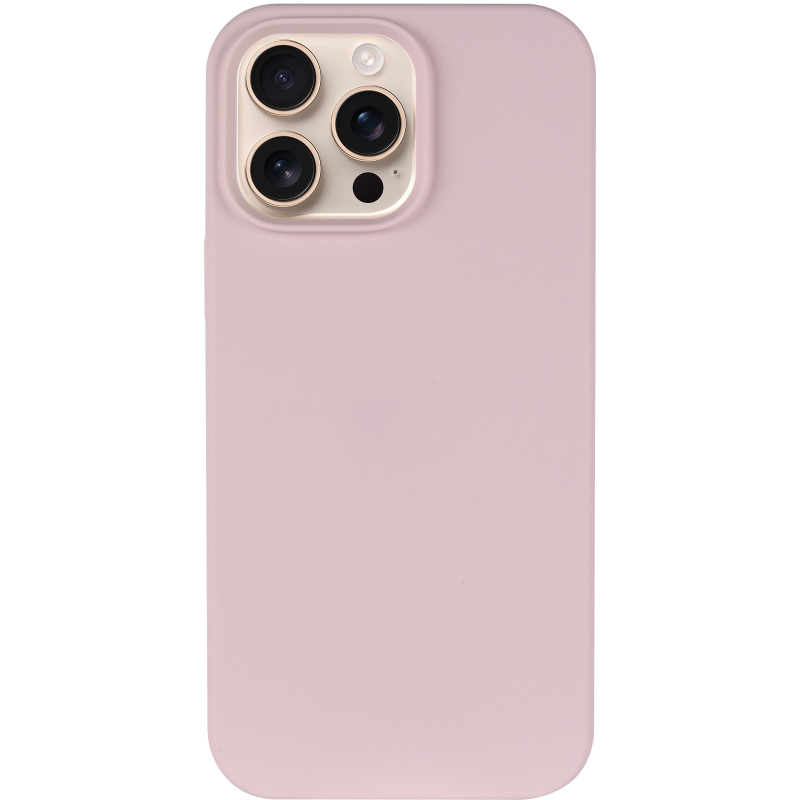 Чехол Silk Full Protective (AA) NO LOGO для Apple iPhone 16 Pro (6.3"), Розовый / Chalk Pink 6, Силикон, купить оптом с доставкой