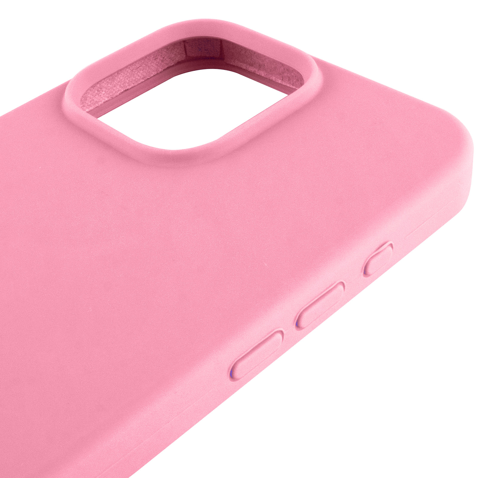 Чехол Silk Full Protective (AA) NO LOGO для Apple iPhone 16 Pro (6.3"), Розовый / Pink 3, Силикон, купить оптом с доставкой