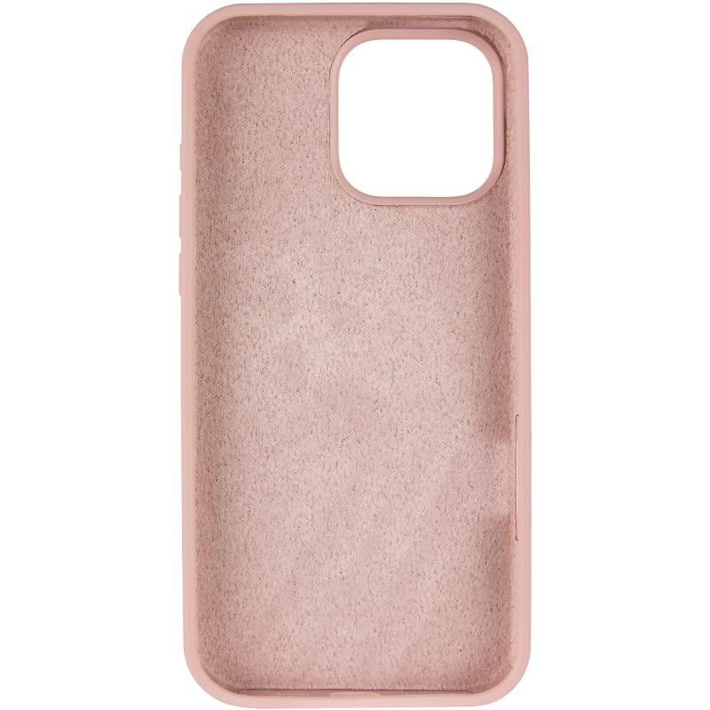 Чехол Silk Full Protective (AA) NO LOGO для Apple iPhone 16 Pro (6.3"), Розовый / Pink Sand 2, Силикон, купить оптом с доставкой
