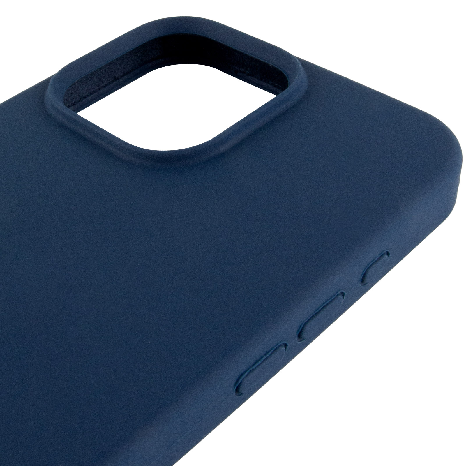 Чехол Silk Full Protective (AA) NO LOGO для Apple iPhone 16 Pro (6.3"), Синий / Blue Jay 3, Силикон, купить оптом с доставкой