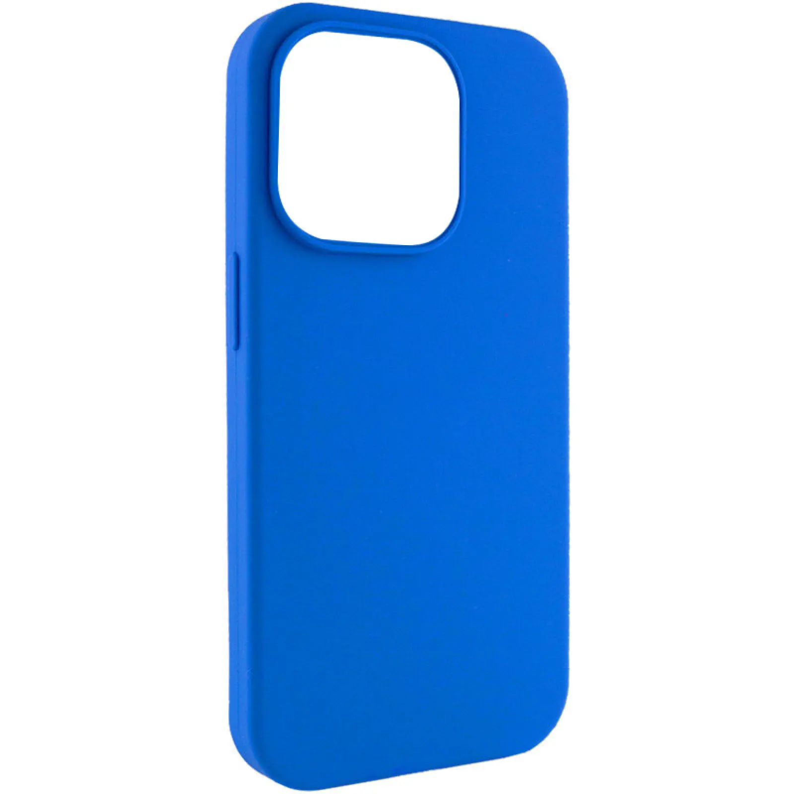 Чехол Silicone Case Full Protective (AA) NO LOGO для Apple iPhone 16 Pro (6.3"), Синий / Capri Blue 1, Силикон, купить оптом с доставкой