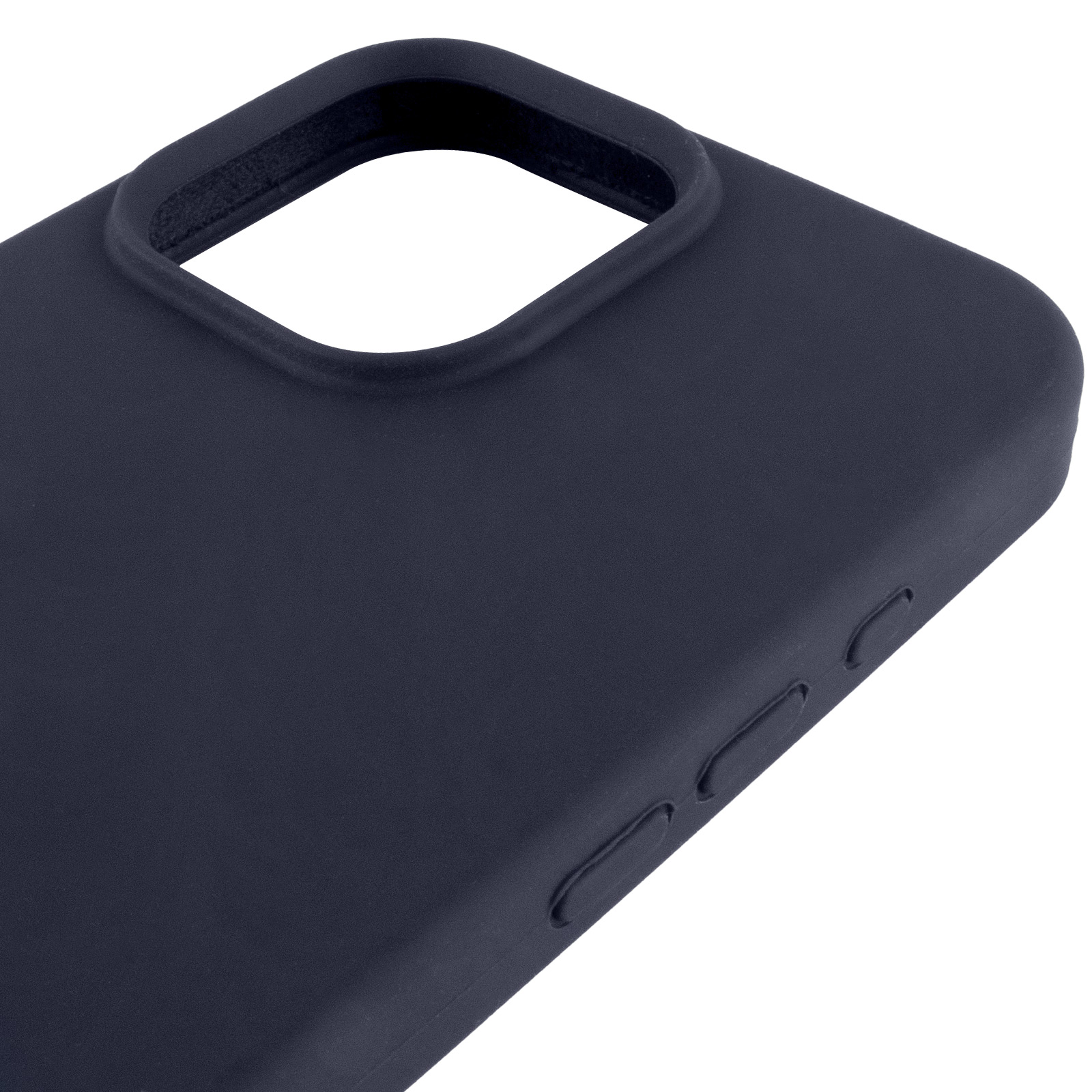 Чехол Silk Full Protective (AA) NO LOGO для Apple iPhone 16 Pro (6.3"), Темно-синий / Midnight blue 3, Силикон, купить оптом с доставкой