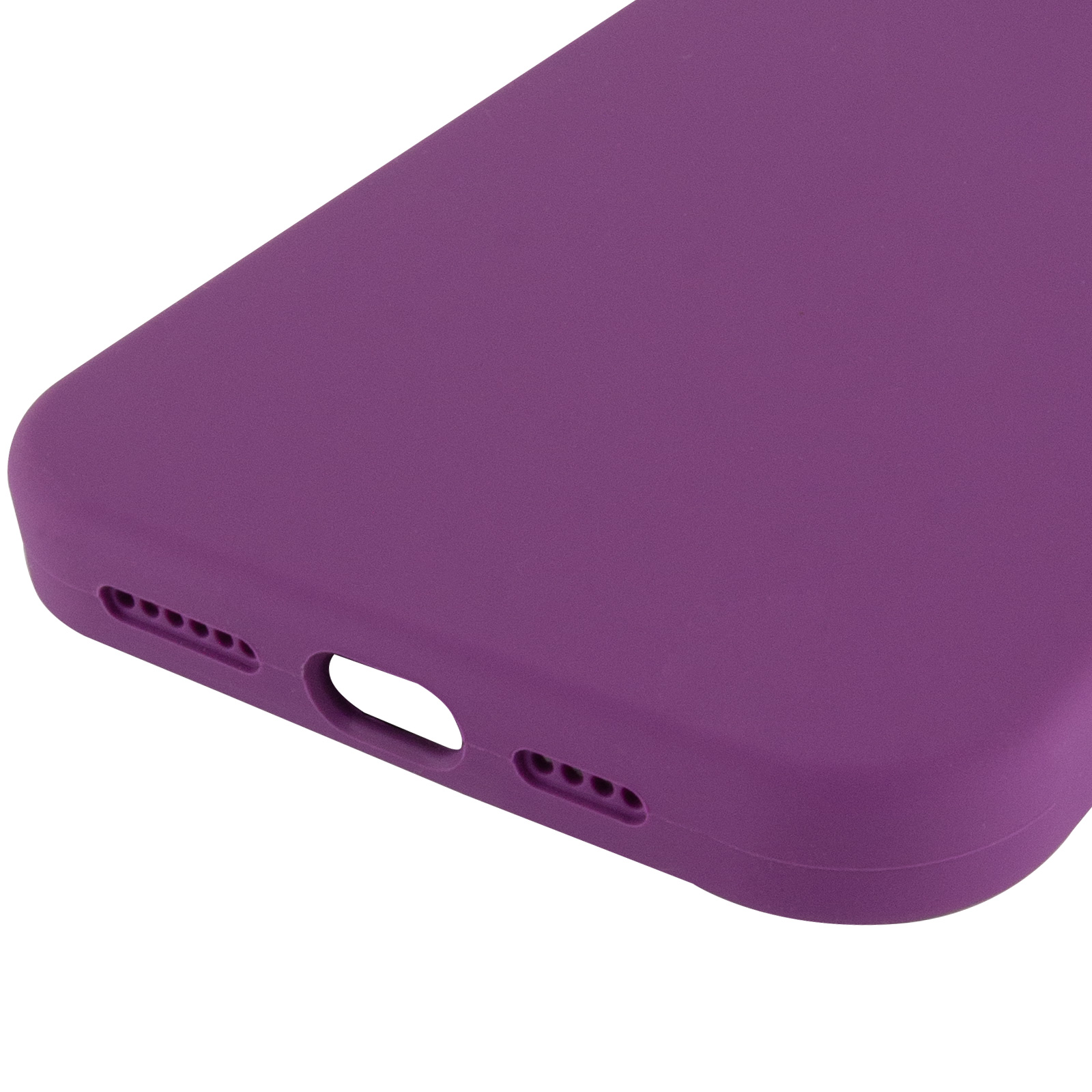 Чехол Silk Full Protective (AA) NO LOGO для Apple iPhone 16 Pro (6.3"), Фиолетовый / Grape 4, Силикон, купить оптом с доставкой