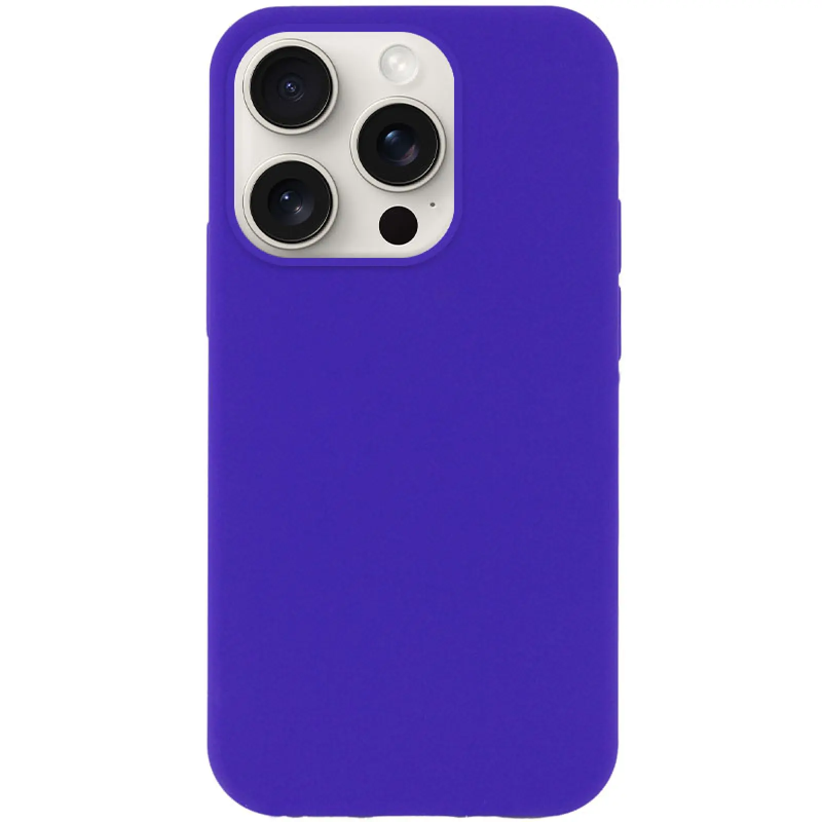 Чехол Silicone Case Full Protective (AA) NO LOGO для Apple iPhone 16 Pro (6.3"), Фиолетовый / Ultra Violet, Силикон, купить оптом с доставкой