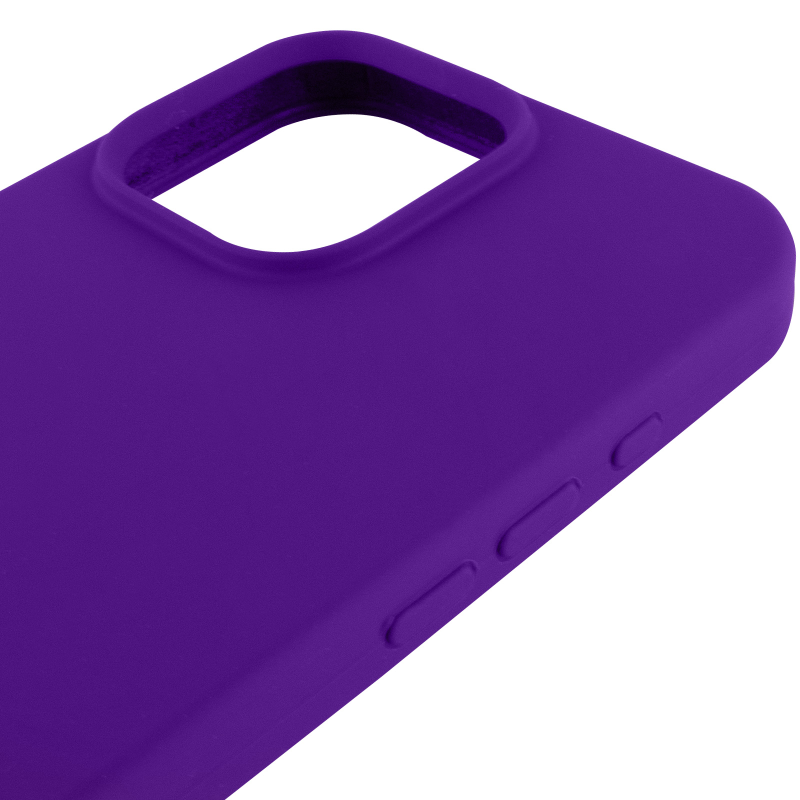 Чехол Silk Full Protective (AA) NO LOGO для Apple iPhone 16 Pro (6.3"), Фиолетовый / Ultra Violet 3, Силикон, купить оптом с доставкой