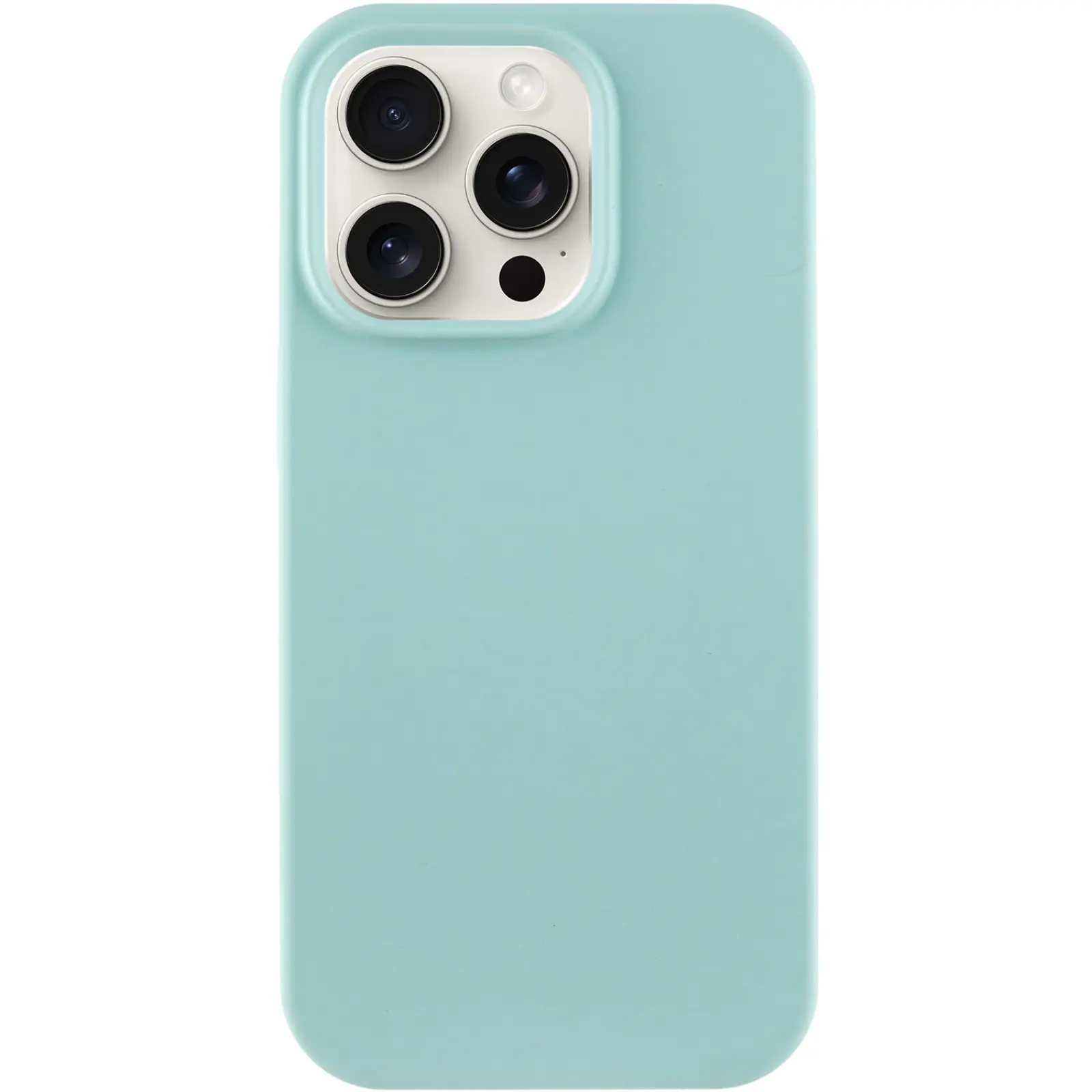 Чехол Silicone Case Full Protective (AA) NO LOGO для Apple iPhone 16 Pro (6.3"), Бирюзовый / Beryl, Силикон, купить оптом с доставкой