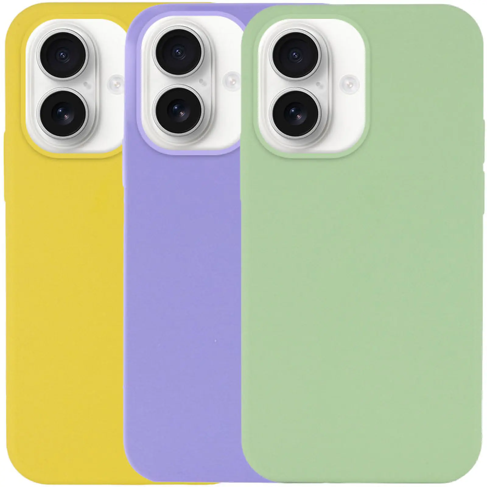 Чехол Silicone Case Full Protective (AA) NO LOGO для Apple iPhone 16 Plus (6.7"), Силикон, купить оптом с доставкой