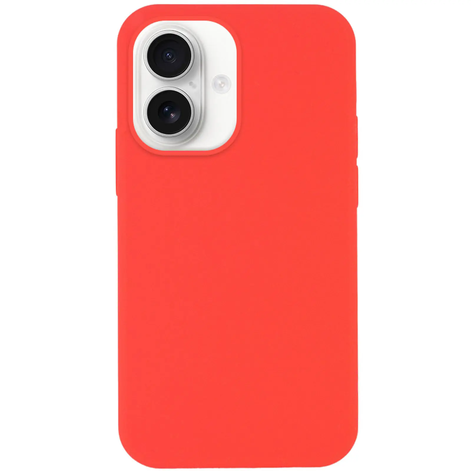 Чехол Silicone Case Full Protective (AA) NO LOGO для Apple iPhone 16 Plus (6.7"), Арбузный / Watermelon red, Силикон, купить оптом с доставкой
