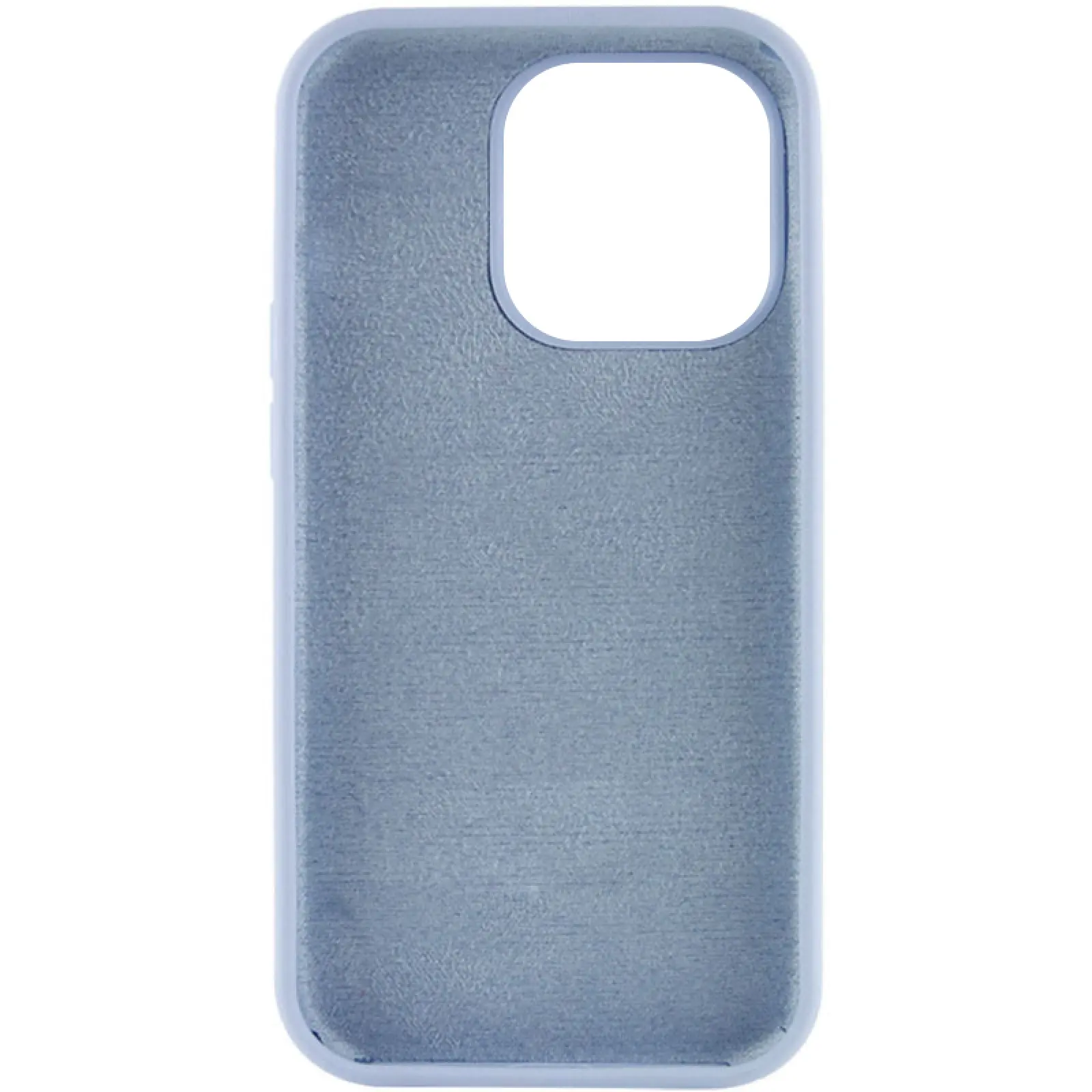 Чехол Silk Full Protective (AA) NO LOGO для Apple iPhone 16 Plus (6.7"), Голубой / Lilac Blue 1, Силикон, купить оптом с доставкой