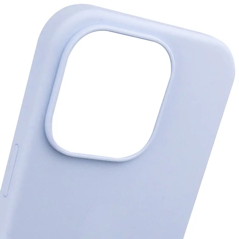 Чехол Silk Full Protective (AA) NO LOGO для Apple iPhone 16 Plus (6.7"), Голубой / Lilac Blue 2, Силикон, купить оптом с доставкой