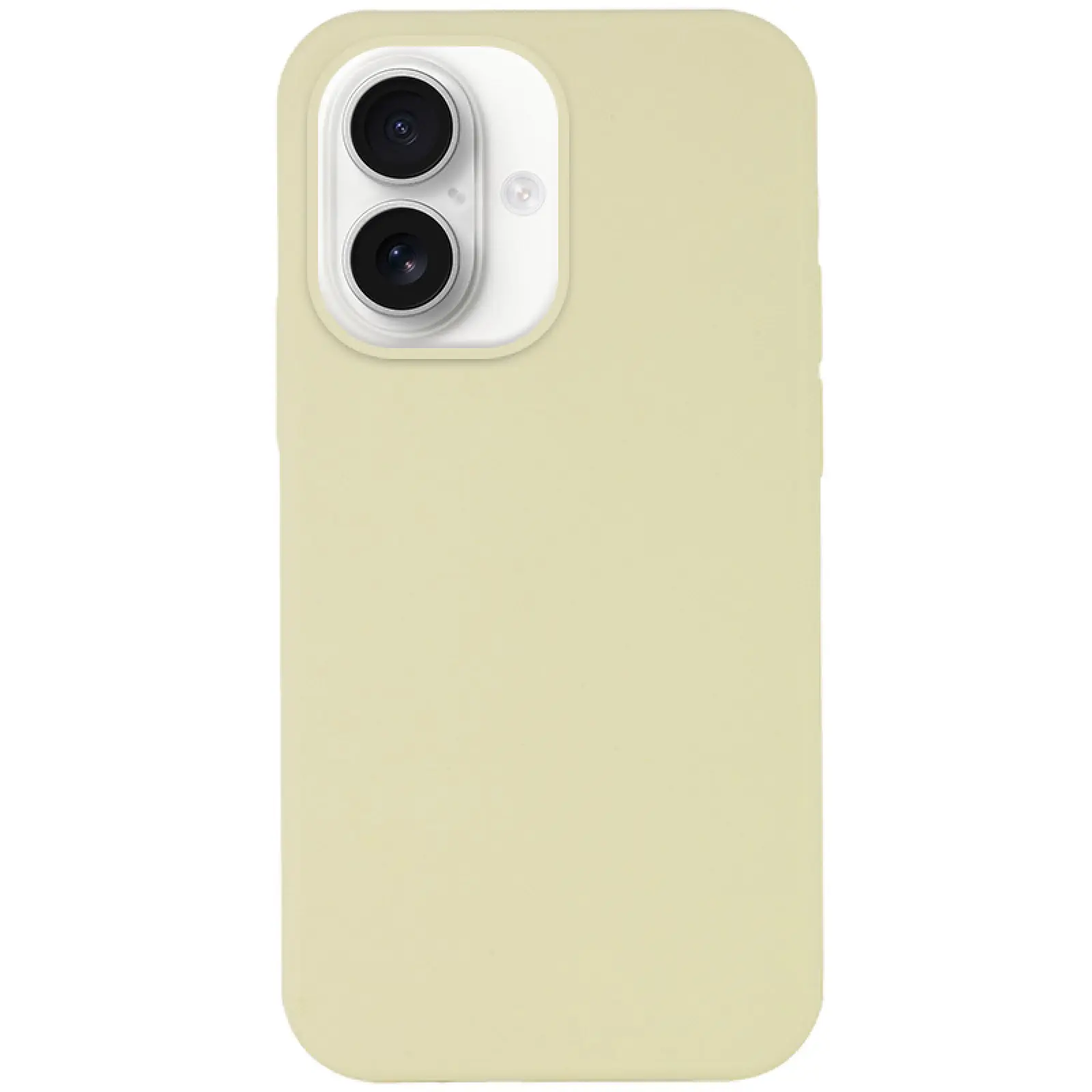 Чехол Silicone Case Full Protective (AA) NO LOGO для Apple iPhone 16 Plus (6.7"), Желтый / Mellow Yellow, Силикон, купить оптом с доставкой