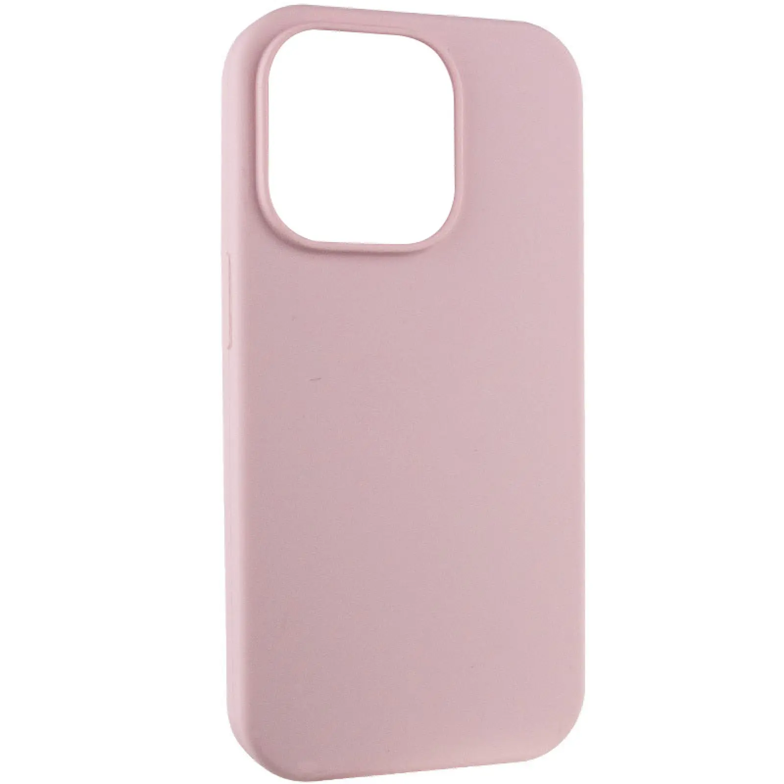 Чехол Silk Full Protective (AA) NO LOGO для Apple iPhone 16 Plus (6.7"), Розовый / Chalk Pink 1, Силикон, купить оптом с доставкой