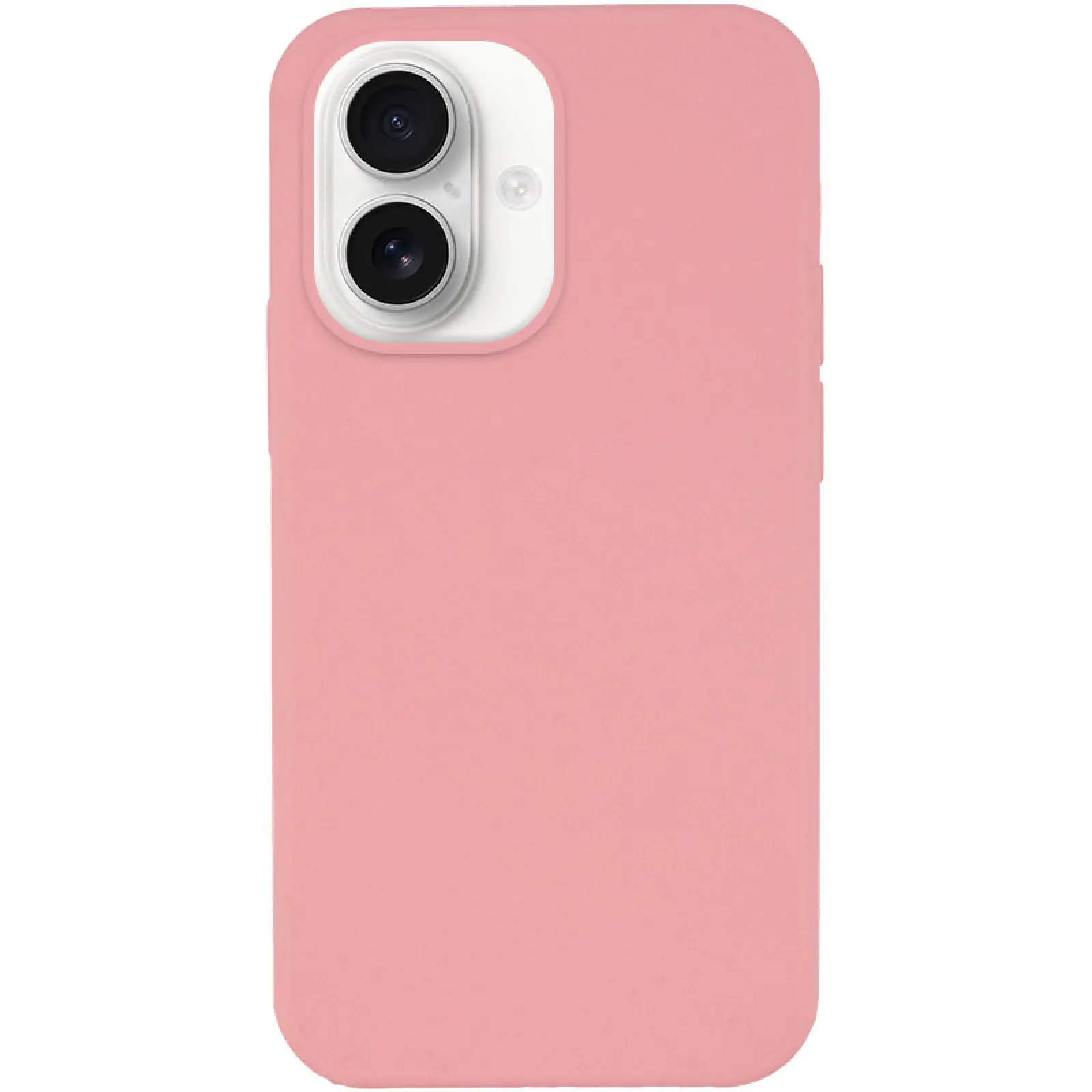 Чехол Silk Full Protective (AA) NO LOGO для Apple iPhone 16 Plus (6.7"), Розовый / Pink, Силикон, купить оптом с доставкой