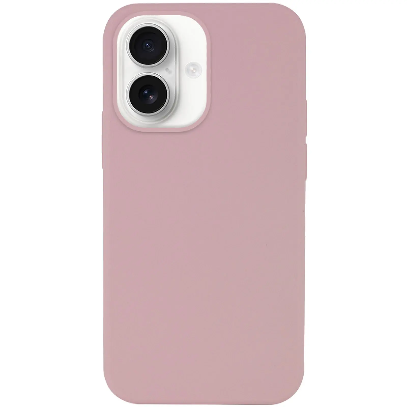 Чехол Silk Full Protective (AA) NO LOGO для Apple iPhone 16 Plus (6.7"), Розовый / Pink Sand, Силикон, купить оптом с доставкой