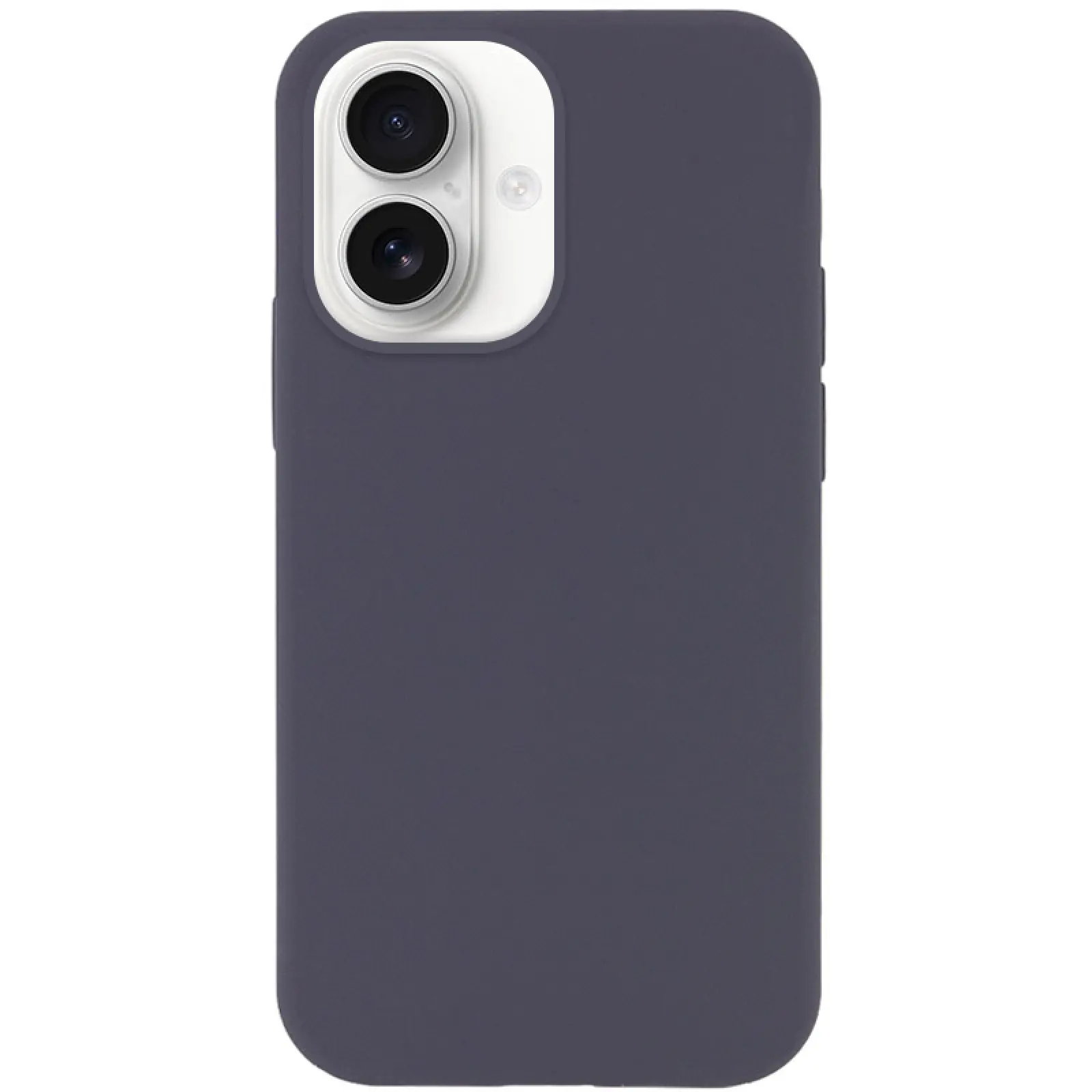 Чехол Silk Full Protective (AA) NO LOGO для Apple iPhone 16 Plus (6.7"), Серый / Dark Gray, Силикон, купить оптом с доставкой