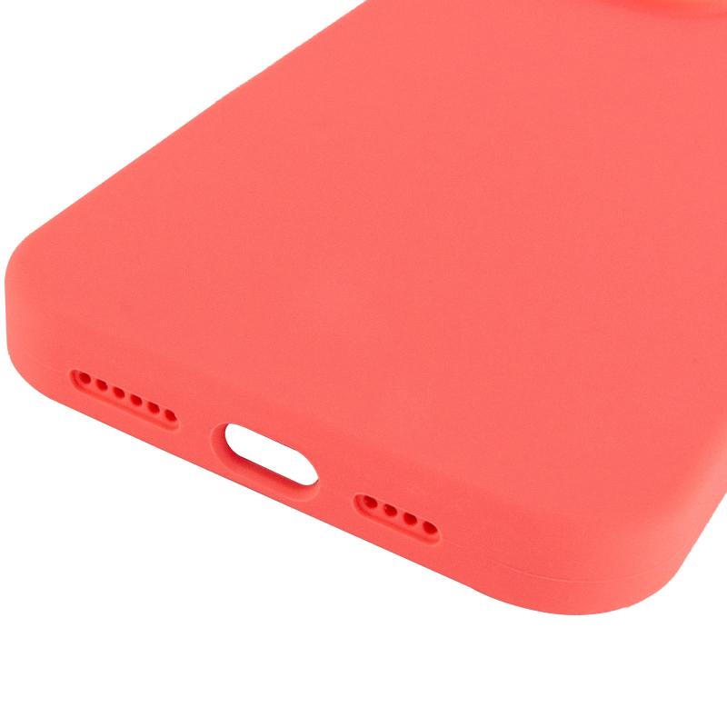 Чехол Silk Full Protective (AA) NO LOGO для Apple iPhone 16 Pro Max (6.9"), Арбузный / Watermelon red 4, Силикон, купить оптом с доставкой