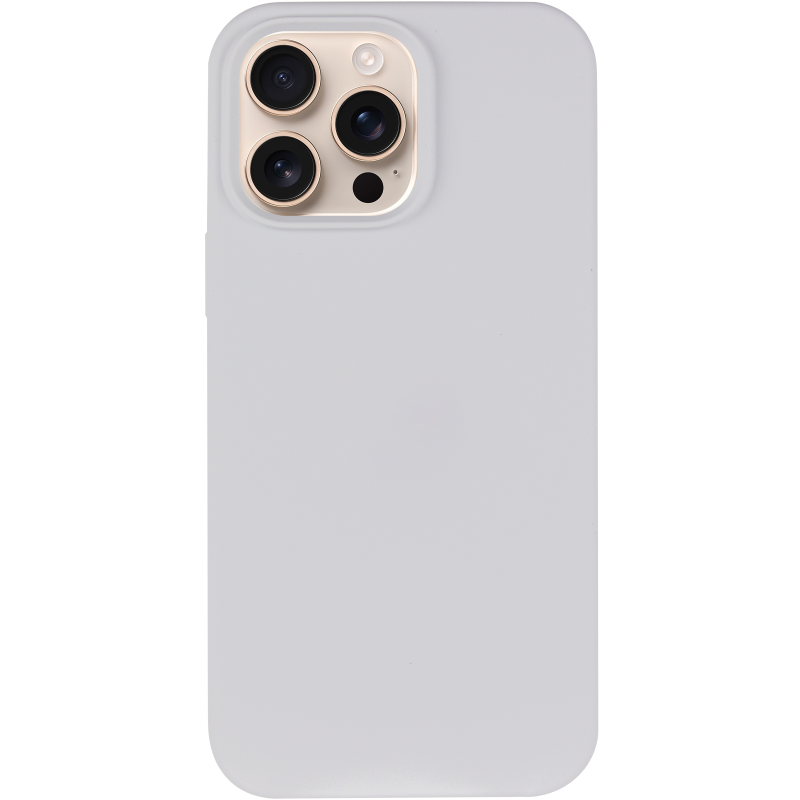 Чехол Silk Full Protective (AA) NO LOGO для Apple iPhone 16 Pro Max (6.9"), Белый / White 1, Силикон, купить оптом с доставкой