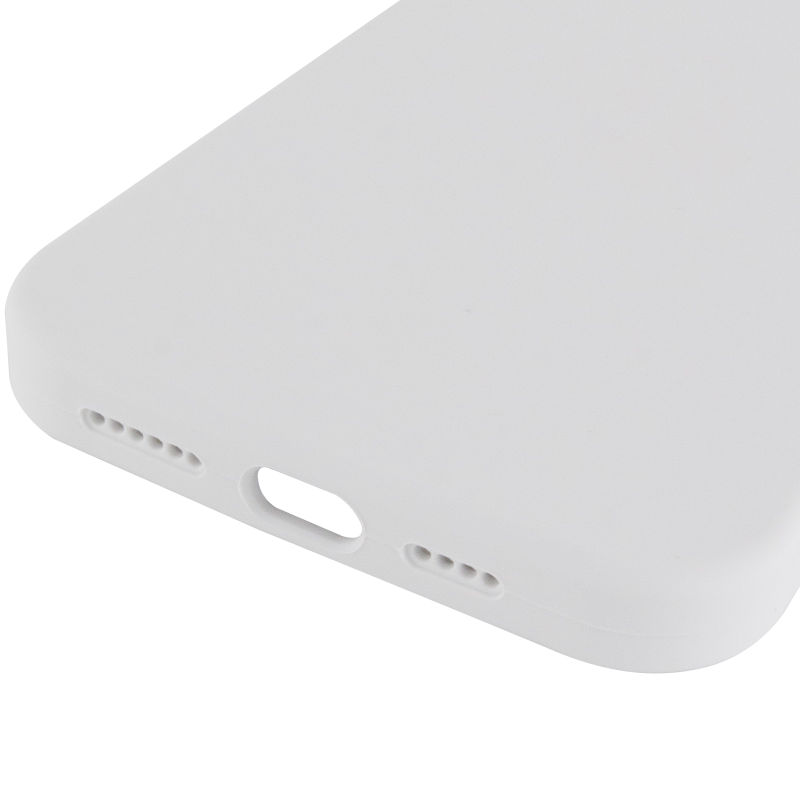 Чехол Silk Full Protective (AA) NO LOGO для Apple iPhone 16 Pro Max (6.9"), Белый / White 4, Силикон, купить оптом с доставкой