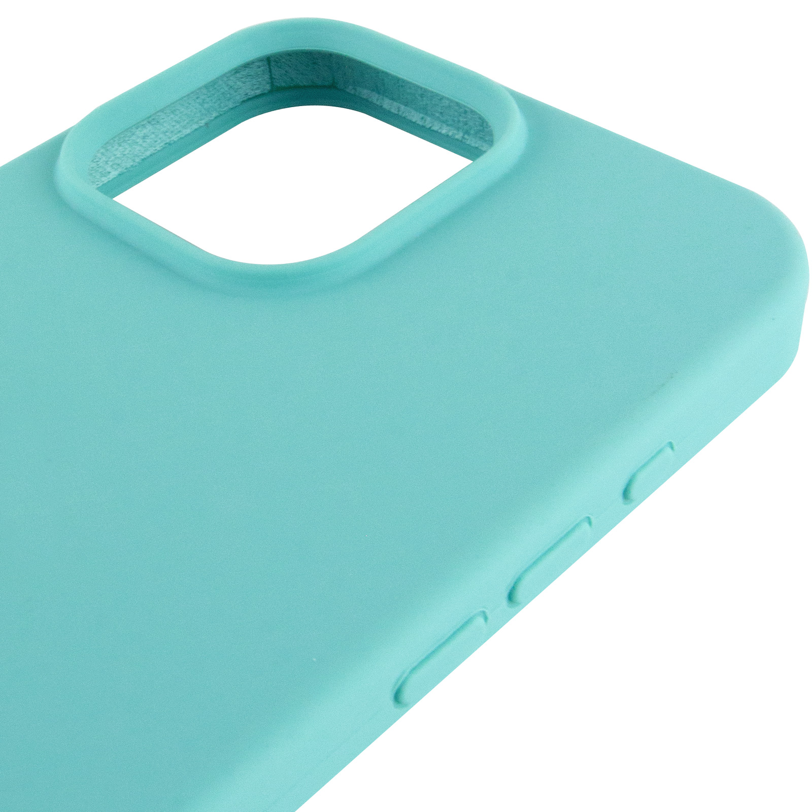 Чехол Silk Full Protective (AA) NO LOGO для Apple iPhone 16 Pro Max (6.9"), Бирюзовый / Marine Green 3, Силикон, купить оптом с доставкой