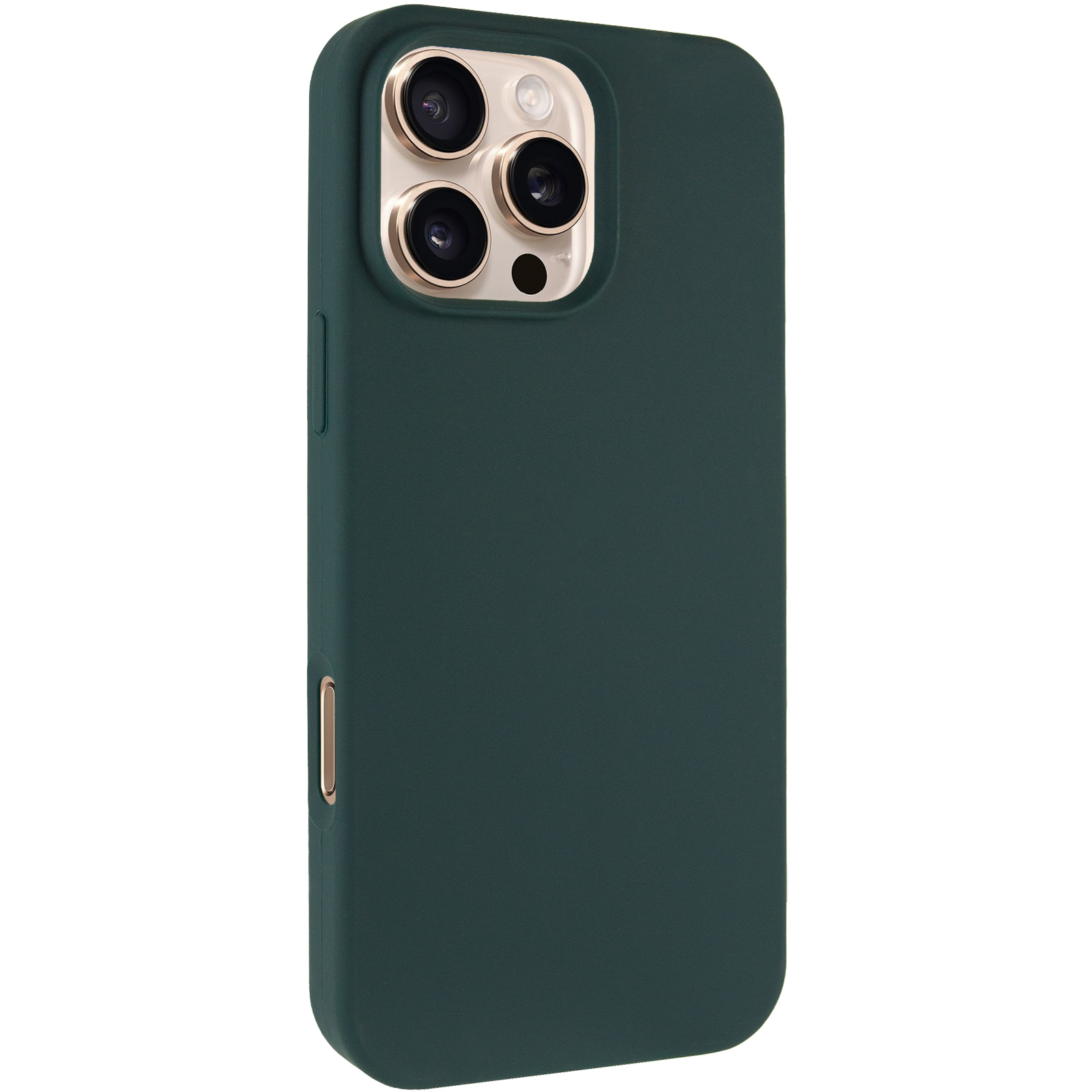 Чехол Silk Full Protective (AA) NO LOGO для Apple iPhone 16 Pro Max (6.9"), Зеленый / Forest green, Силикон, купить оптом с доставкой
