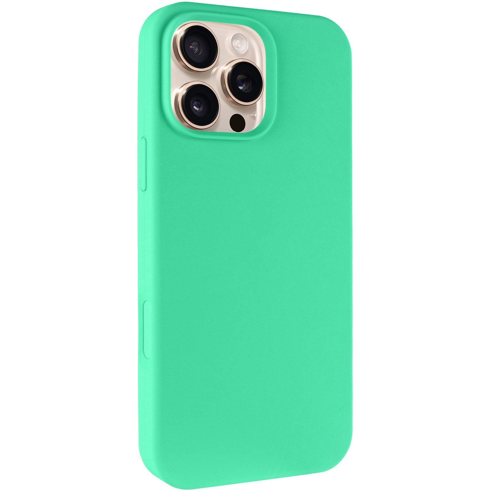Чехол Silk Full Protective (AA) NO LOGO для Apple iPhone 16 Pro Max (6.9"), Зеленый / Spearmint, Силикон, купить оптом с доставкой