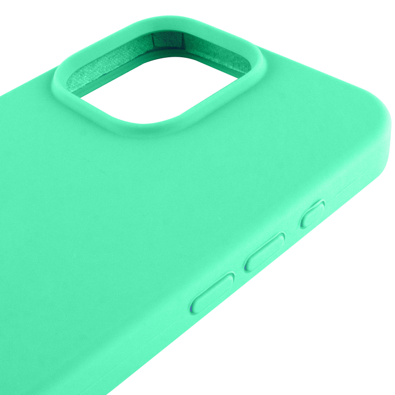 Чехол Silk Full Protective (AA) NO LOGO для Apple iPhone 16 Pro Max (6.9"), Зеленый / Spearmint 3, Силикон, купить оптом с доставкой