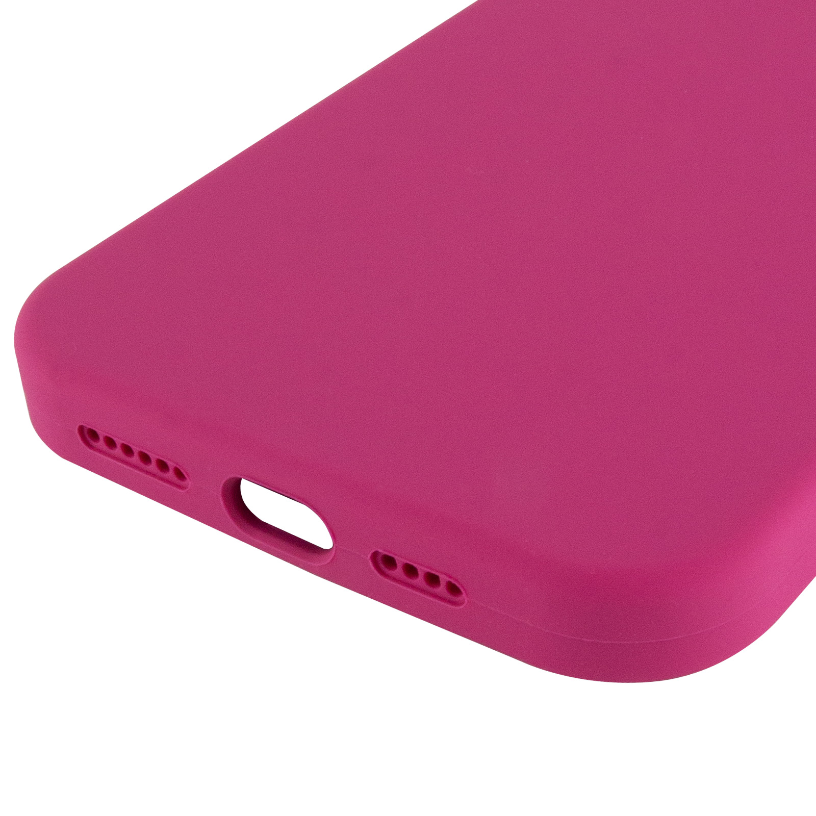 Чехол Silk Full Protective (AA) NO LOGO для Apple iPhone 16 Pro Max (6.9"), Малиновый / Dragon Fruit 4, Силикон, купить оптом с доставкой