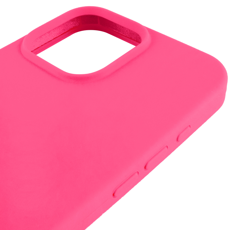 Чехол Silk Full Protective (AA) NO LOGO для Apple iPhone 16 Pro Max (6.9"), Розовый / Barbie pink 3, Силикон, купить оптом с доставкой