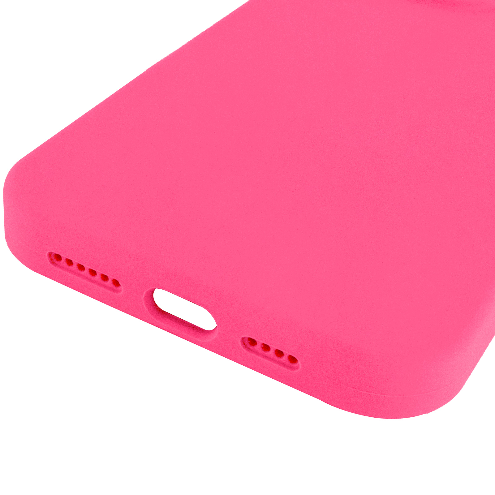Чехол Silk Full Protective (AA) NO LOGO для Apple iPhone 16 Pro Max (6.9"), Розовый / Barbie pink 4, Силикон, купить оптом с доставкой