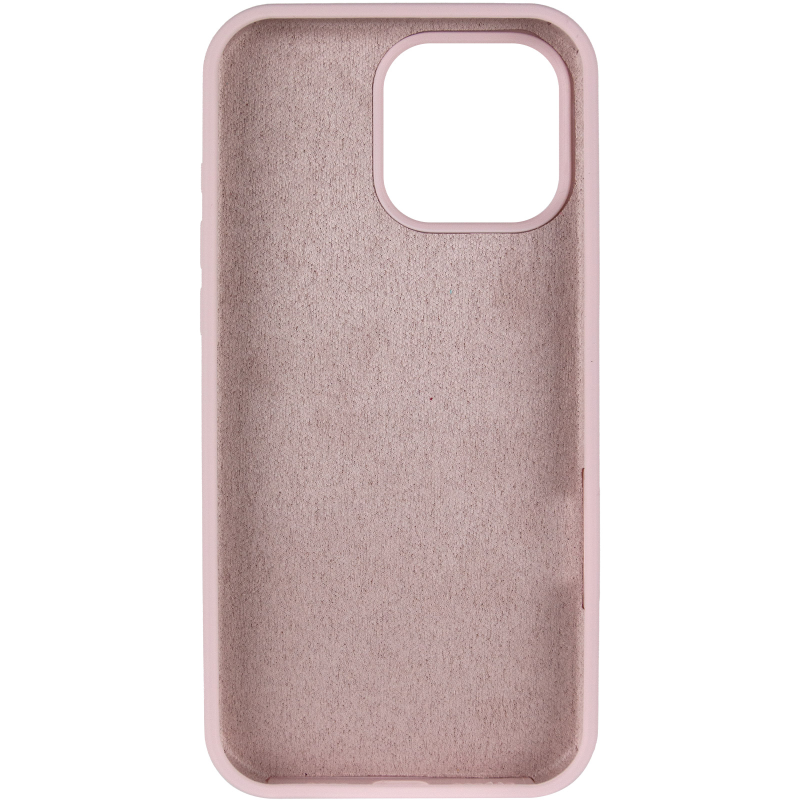 Чехол Silk Full Protective (AA) NO LOGO для Apple iPhone 16 Pro Max (6.9"), Розовый / Chalk Pink 2, Силикон, купить оптом с доставкой