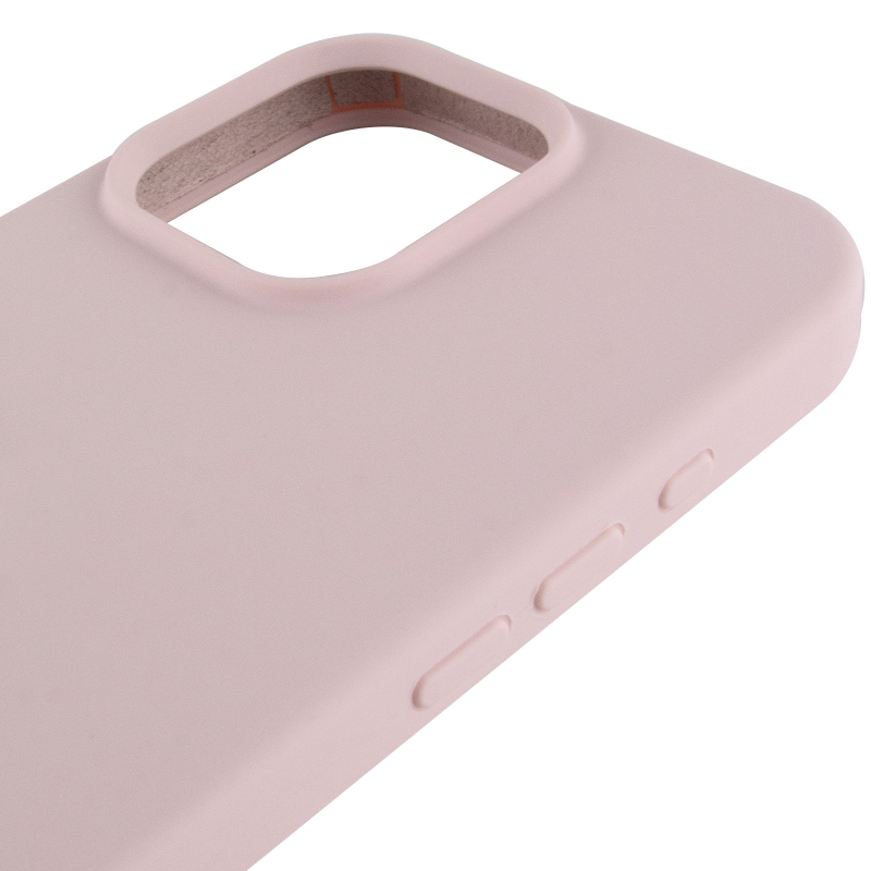 Чехол Silk Full Protective (AA) NO LOGO для Apple iPhone 16 Pro Max (6.9"), Розовый / Chalk Pink 3, Силикон, купить оптом с доставкой