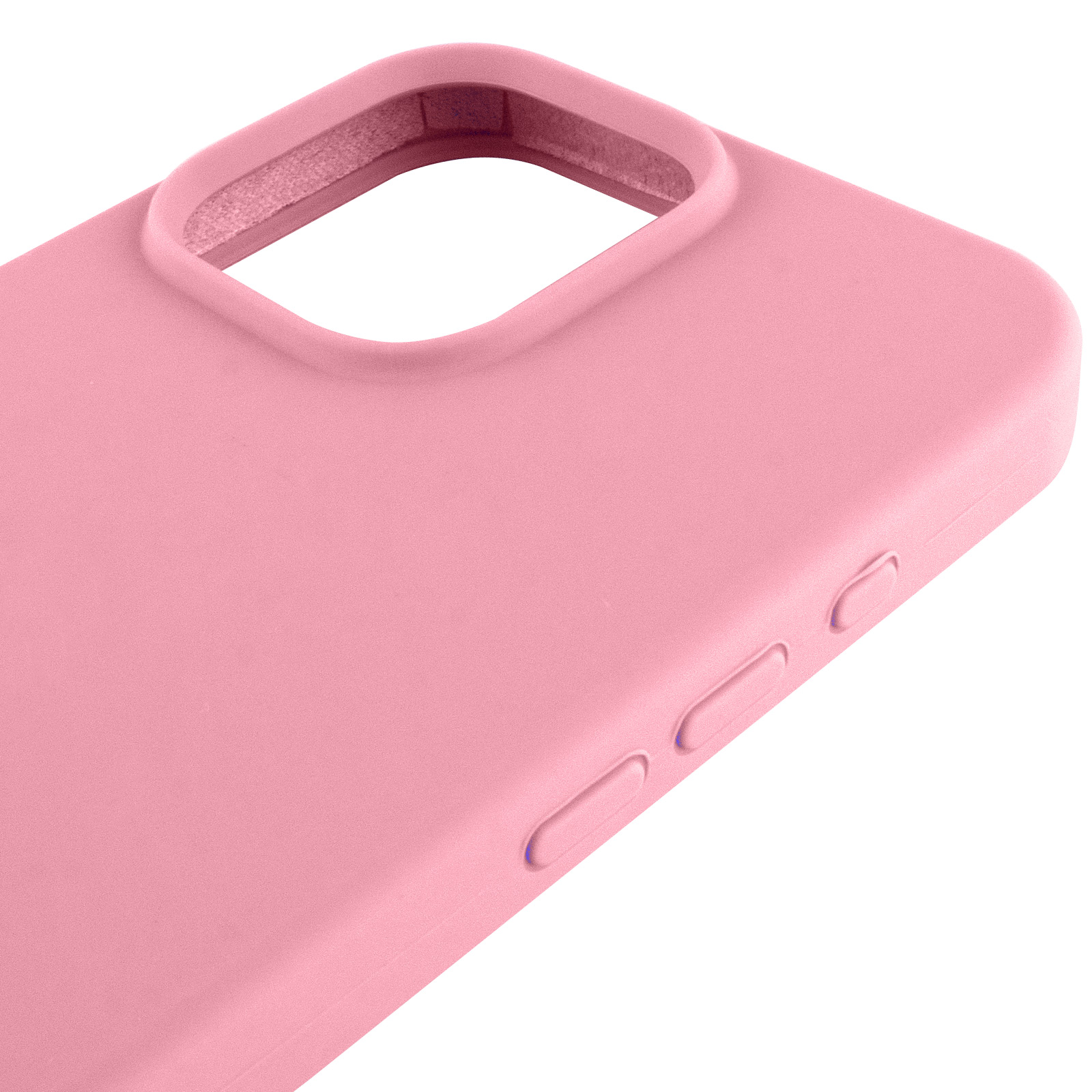 Чехол Silk Full Protective (AA) NO LOGO для Apple iPhone 16 Pro Max (6.9"), Розовый / Light pink 3, Силикон, купить оптом с доставкой
