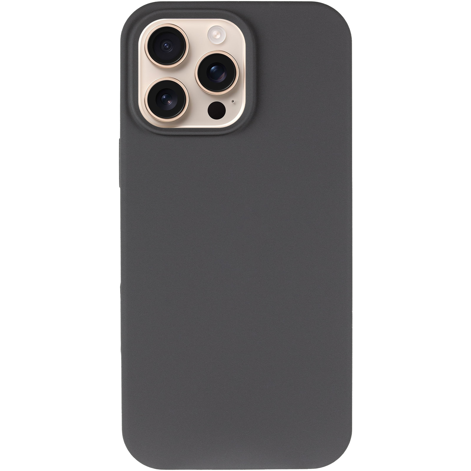 Чехол Silk Full Protective (AA) NO LOGO для Apple iPhone 16 Pro Max (6.9"), Серый / Dark Gray 1, Силикон, купить оптом с доставкой