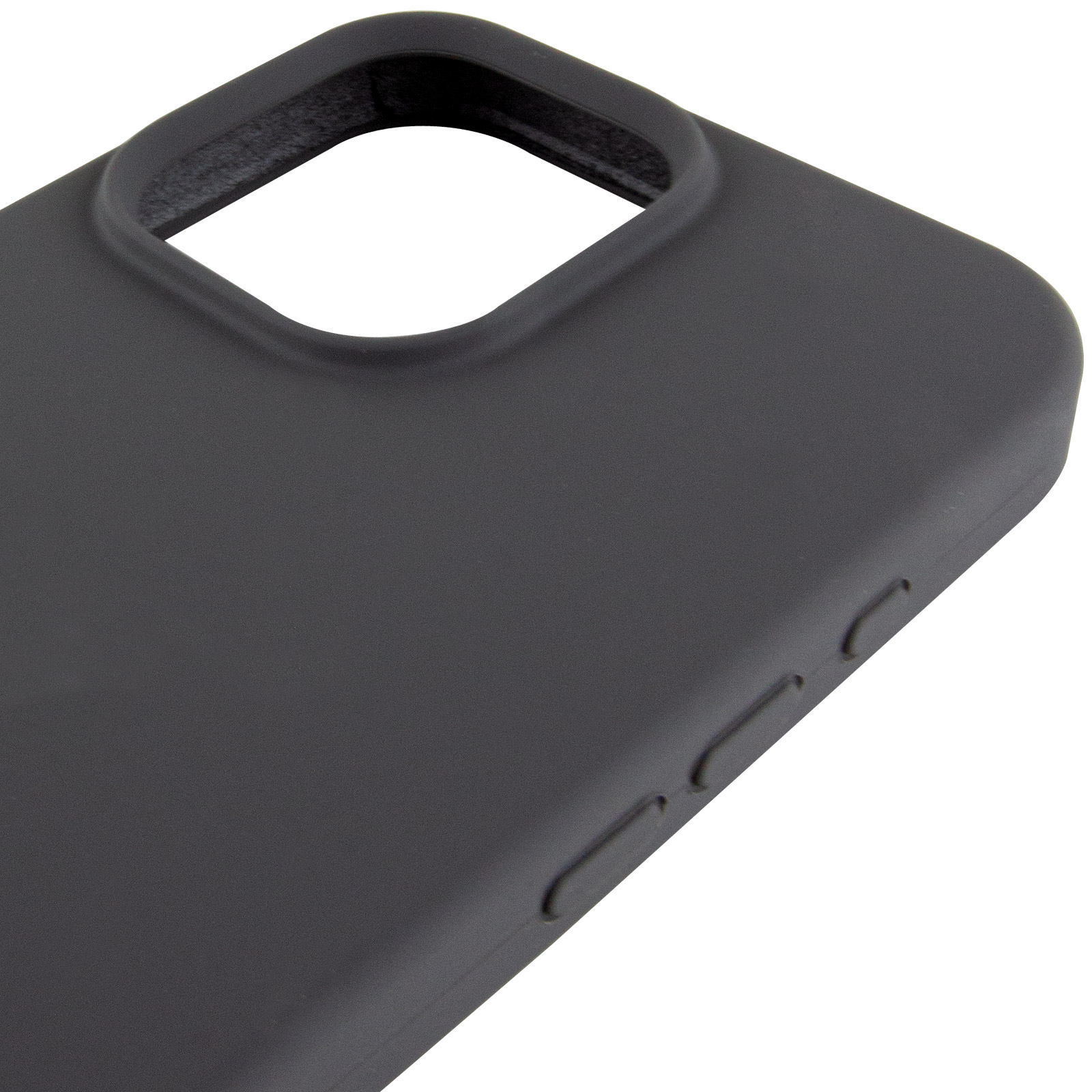 Чехол Silk Full Protective (AA) NO LOGO для Apple iPhone 16 Pro Max (6.9"), Серый / Dark Gray 3, Силикон, купить оптом с доставкой
